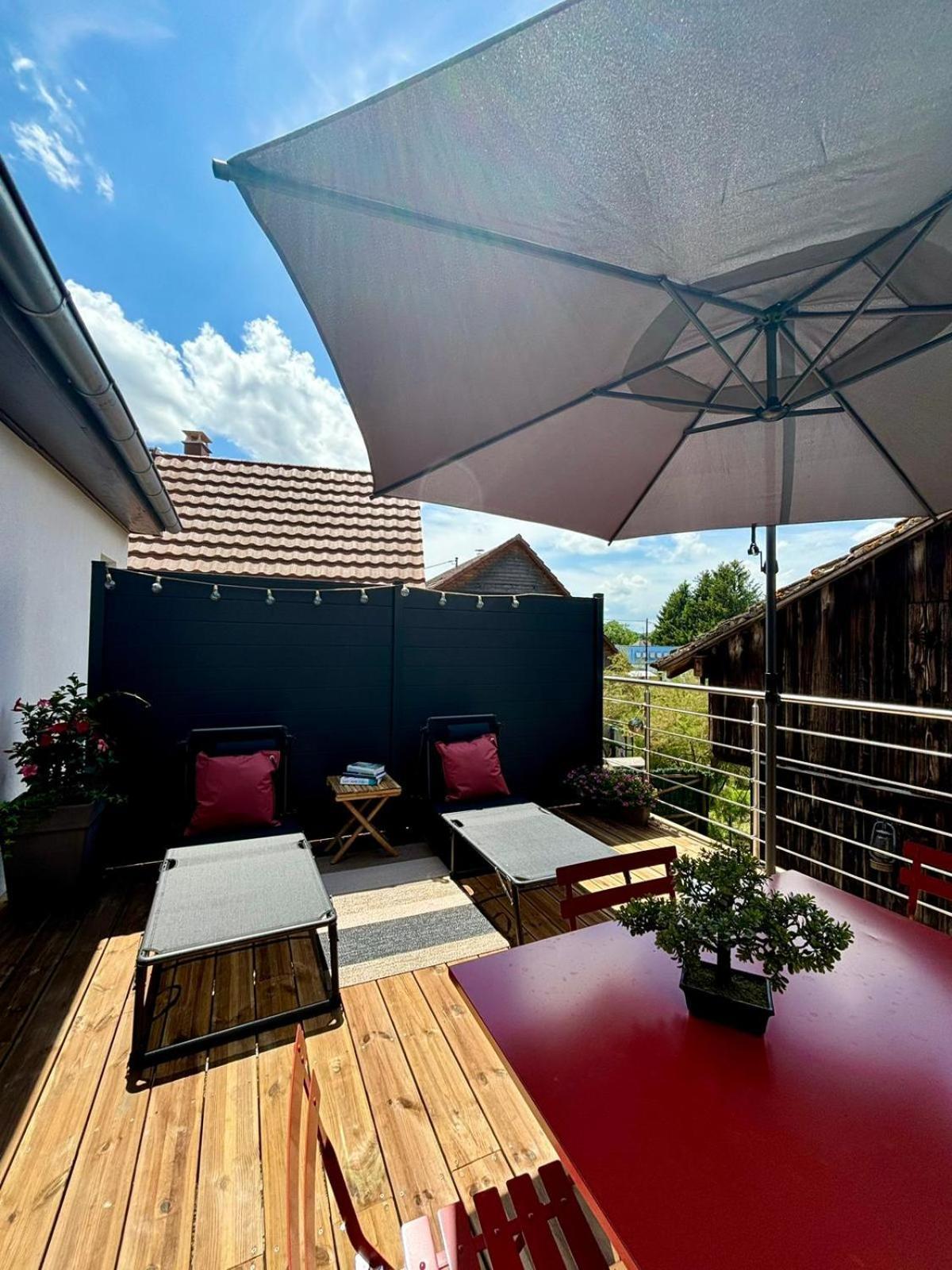 Appartement La P'Tite Evasion à Heimsbrunn Extérieur photo
